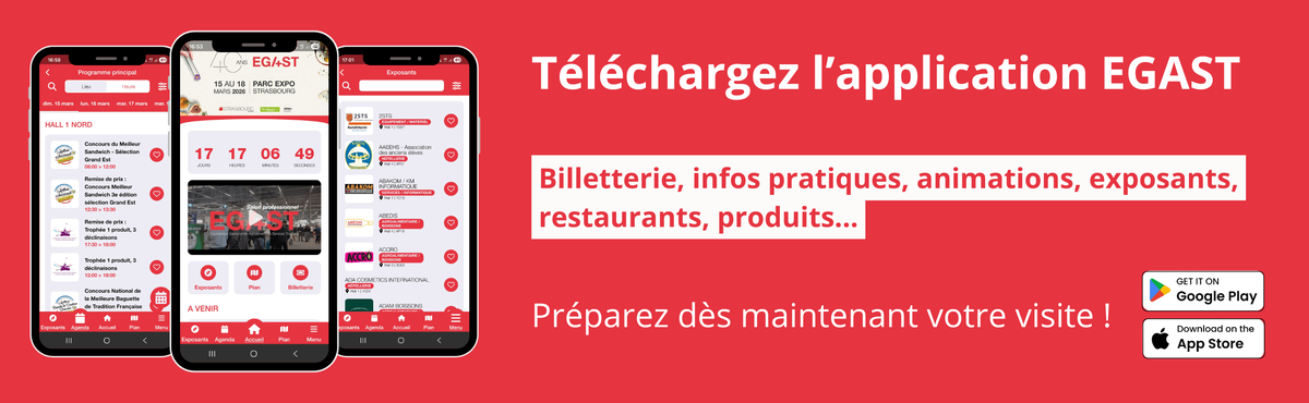 Téléchargez l'application EGAST