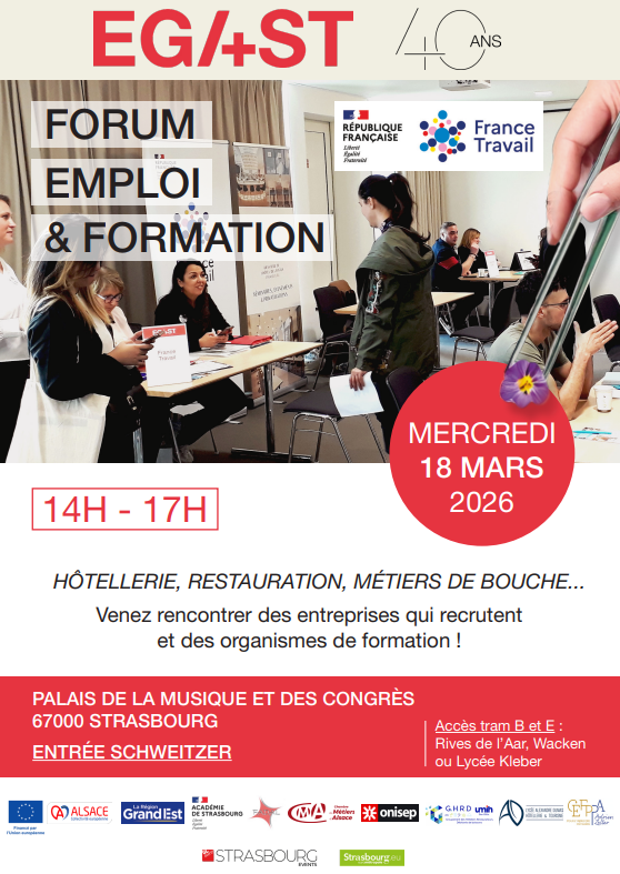 Affiche forum emploi & formations
